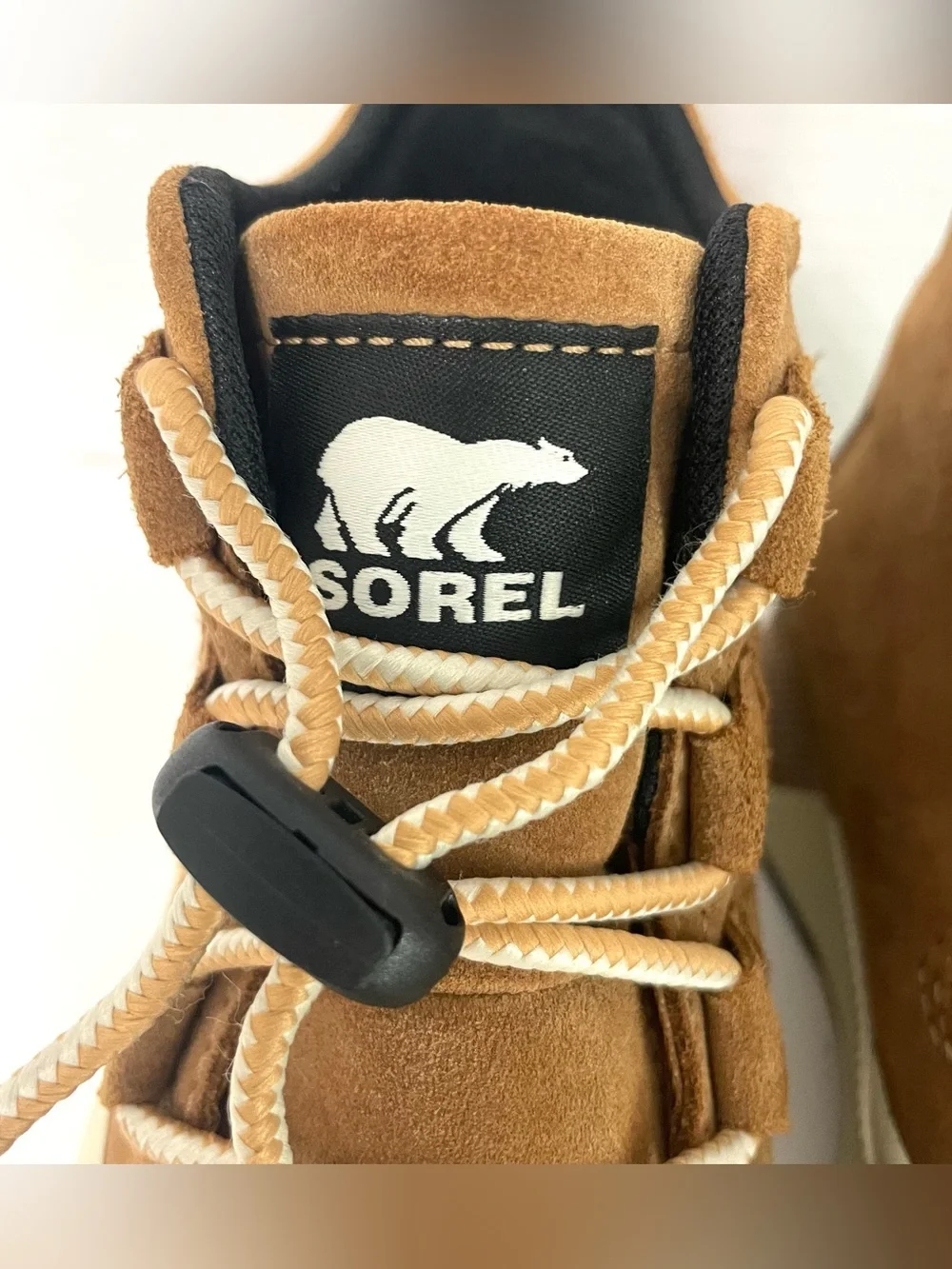 Kids Sorel Out N About Duck Boots Brown Black Cream Sz 4 Waterproof Outdoor